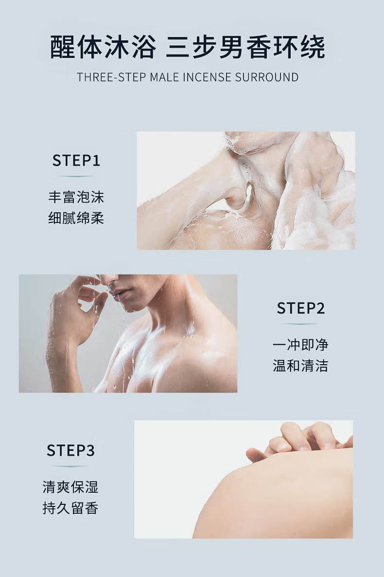 男士沐浴露 沛得沐浴露